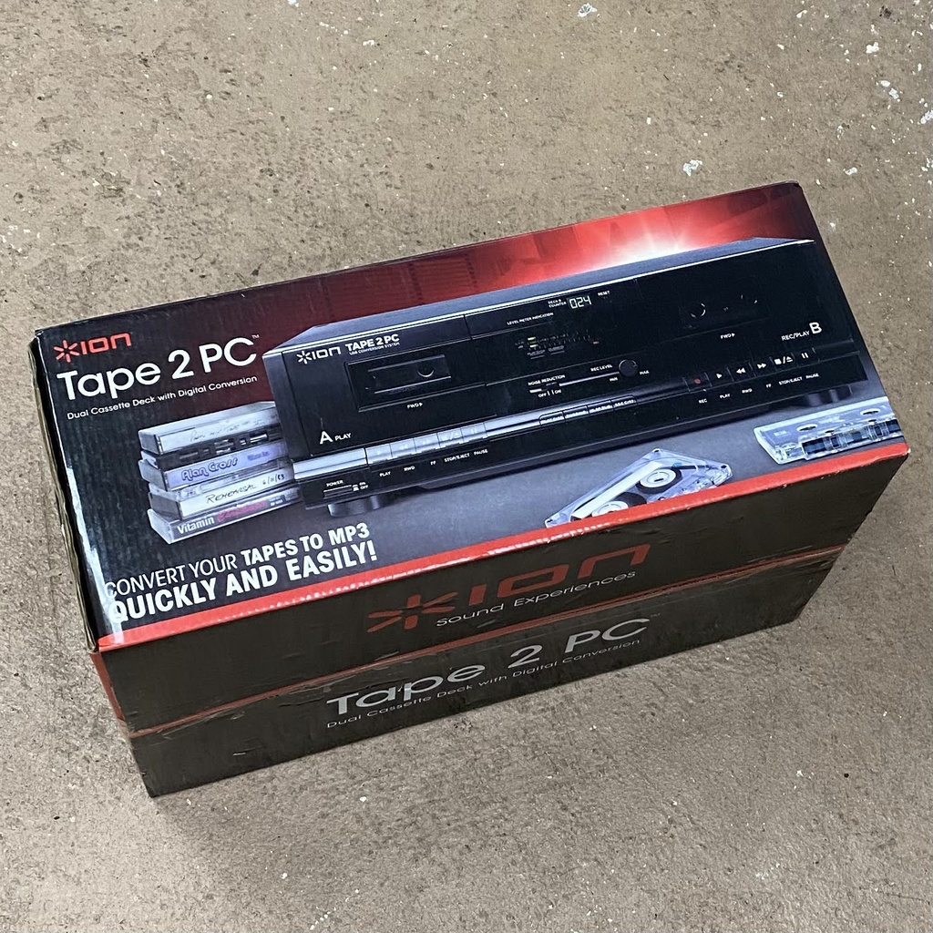 ION Tape 2 PC Dual Cassette Conversion System The Laboratory